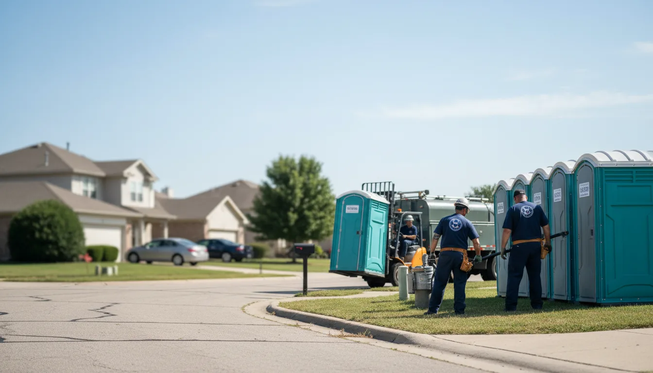 Porta Potty Rental in Clinton, IL near me